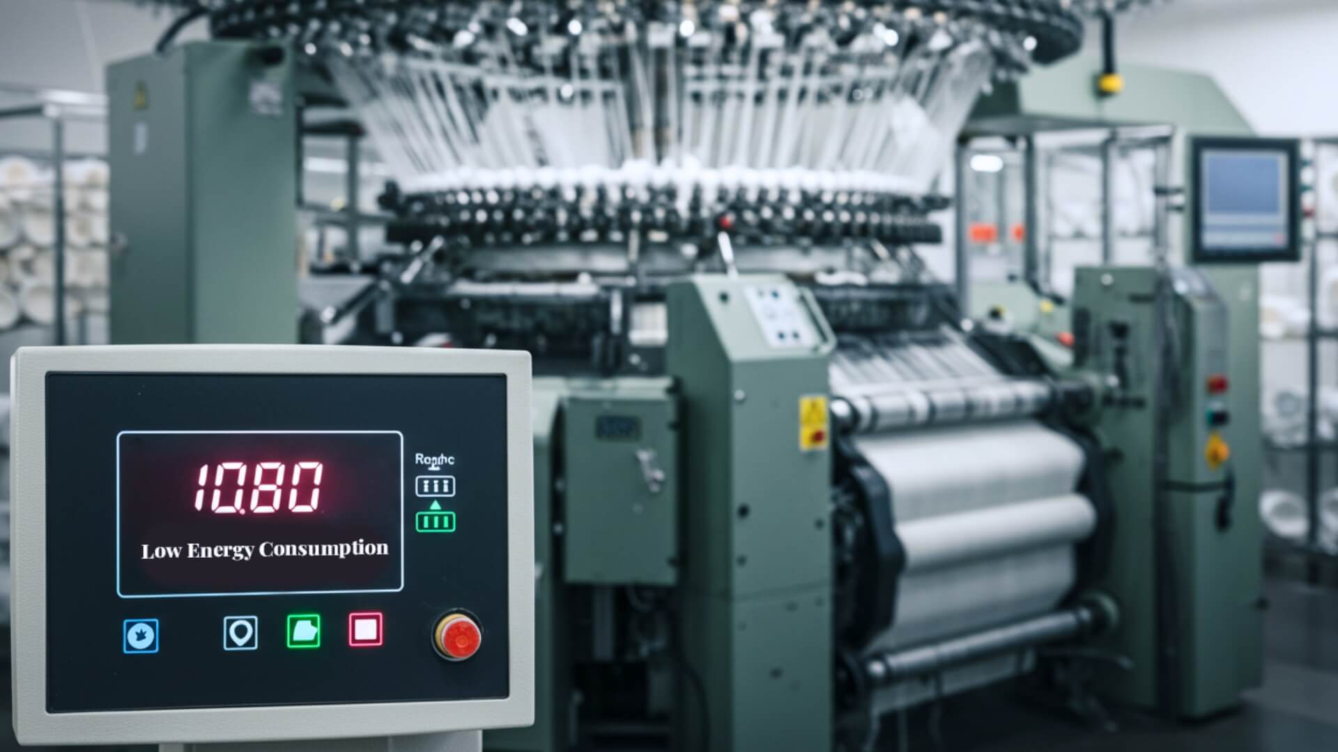 Bajo Consumo Energetico Maquinas Tejedoras Protela